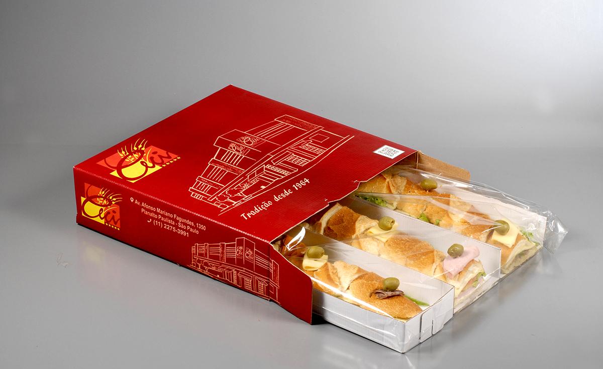 Lanche de Metro Retrátil